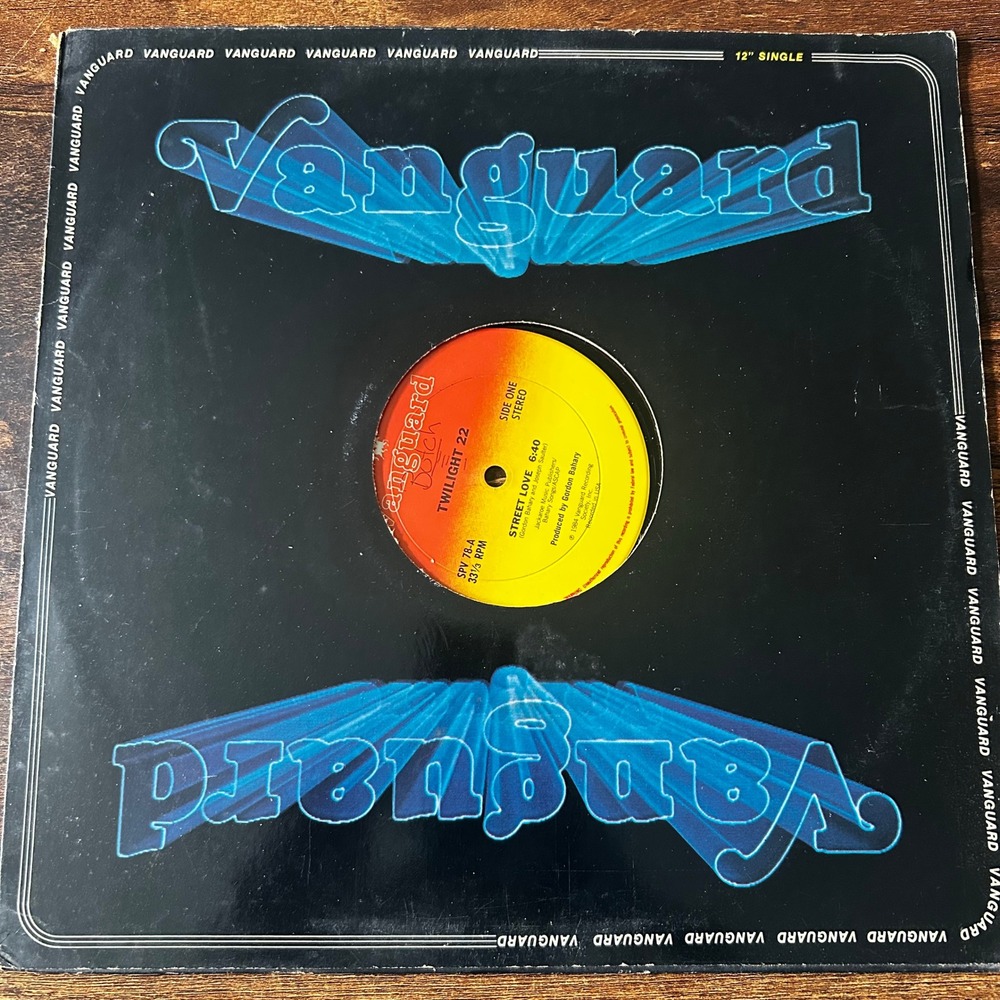 Twilight 22 Street Love 12" Vinyl Single 1984‎ Vanguard SPV 78 Electro Hip Hop